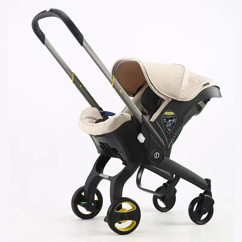 Lightweight 3 In 1 Baby Stroller Car Seat Travel System