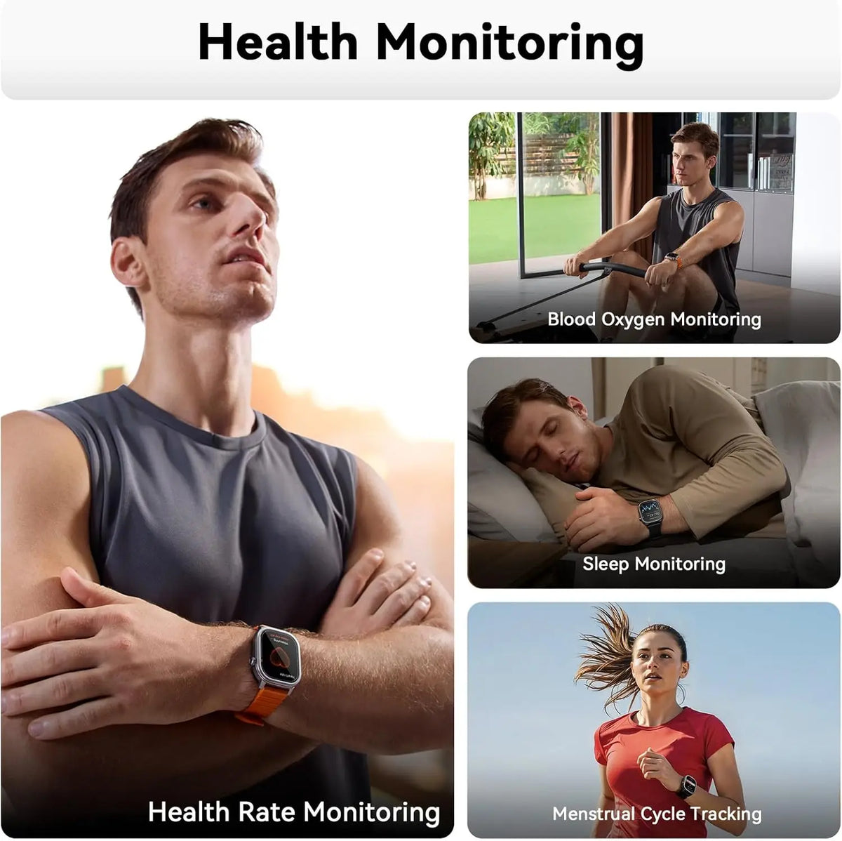 Kospet Pulse Smartwatch Amoled Screen Bluetooth Calling Waterproof Fitness