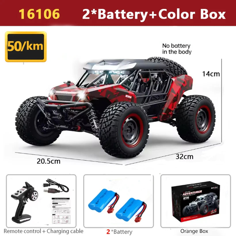 Brushless 4WD Car Remote Control High Speed Electric Racing Toy