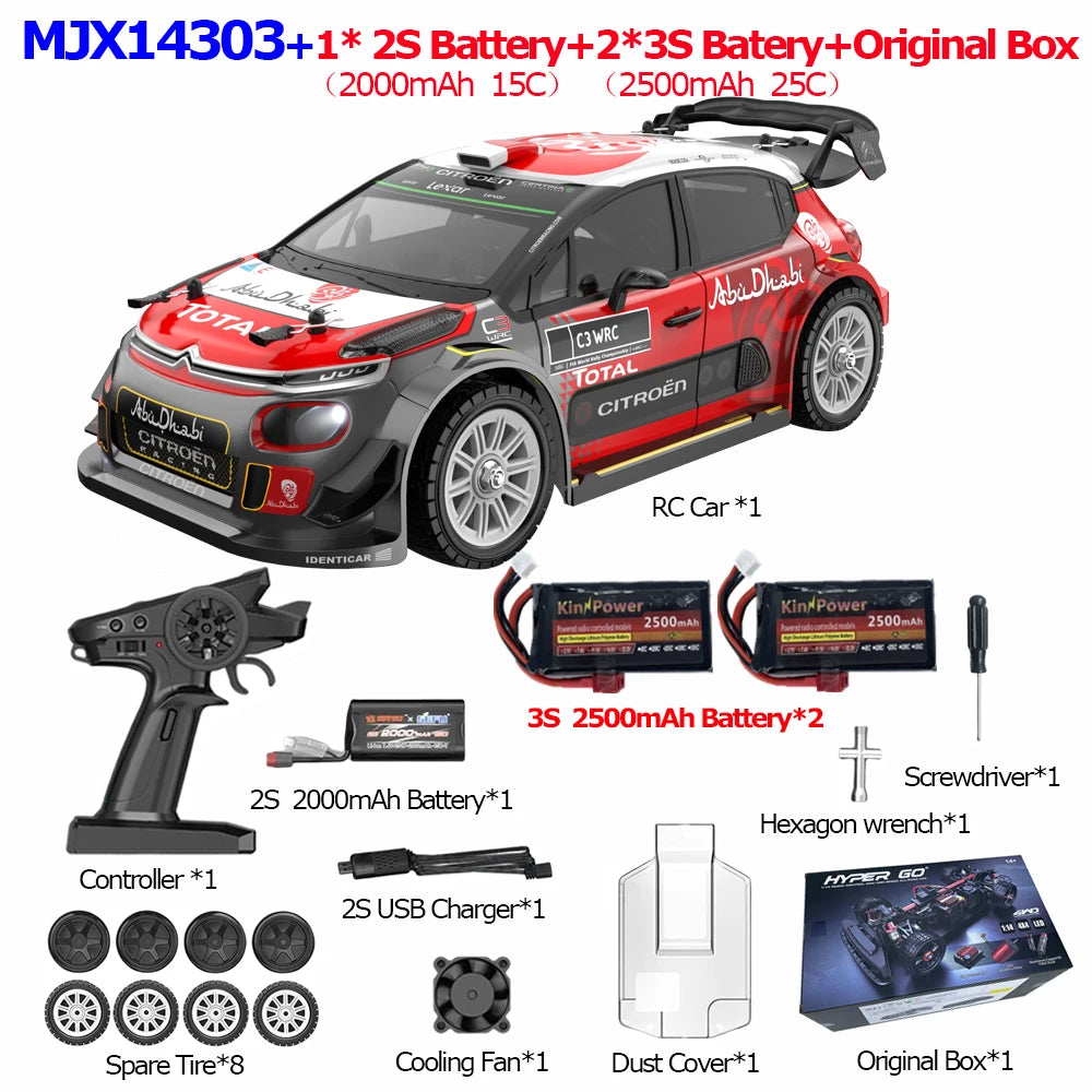 Jyscend Hyper Go Brushless 4WD Remote Control RC Car