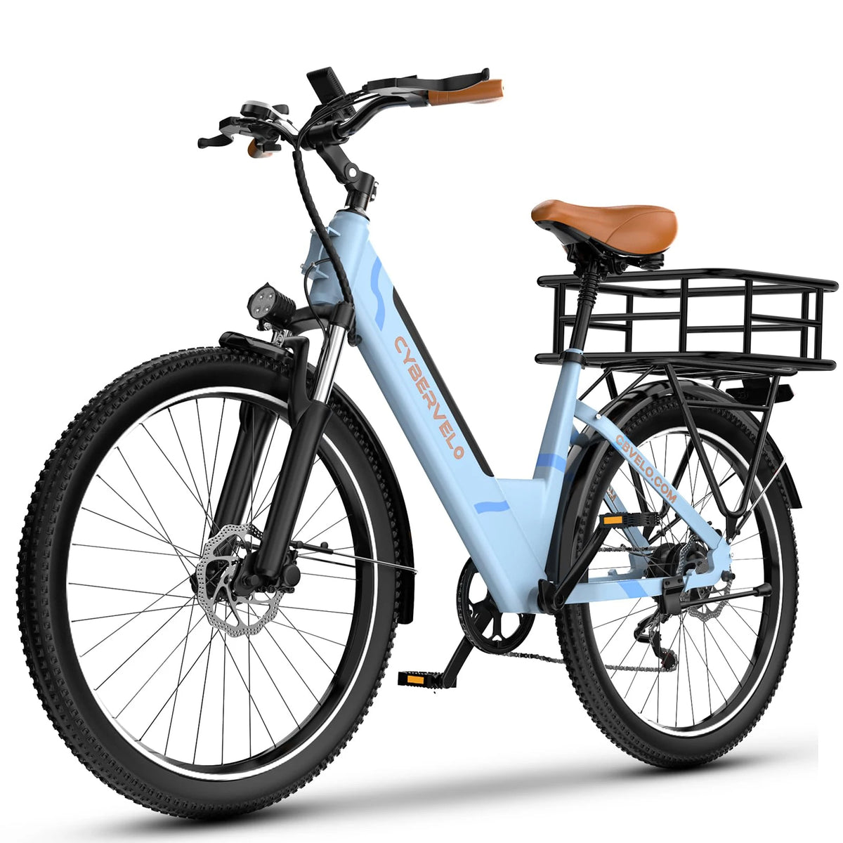 Cybervelo Urban Commute Electric Bike 1000W Motor Detachable Battery