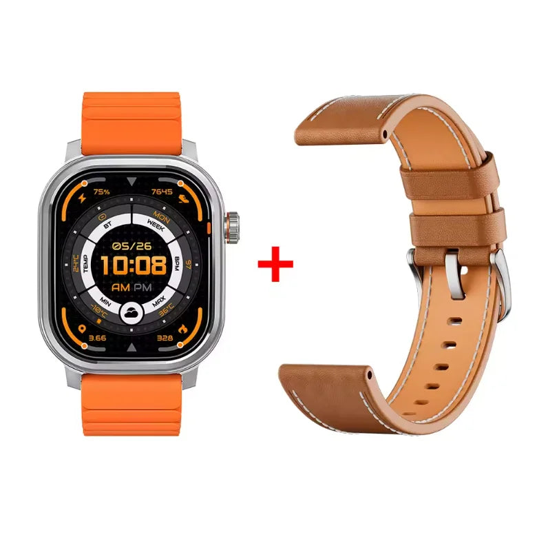 Kospet Pulse Smartwatch Amoled Screen Bluetooth Calling Waterproof Fitness