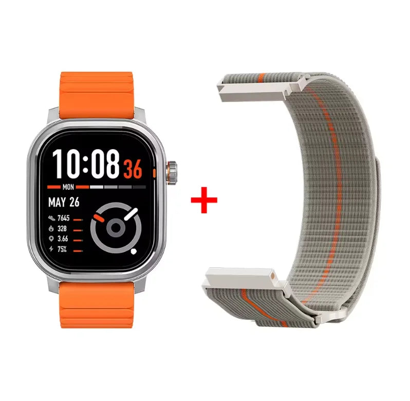 Kospet Pulse Smartwatch Amoled Screen Bluetooth Calling Waterproof Fitness