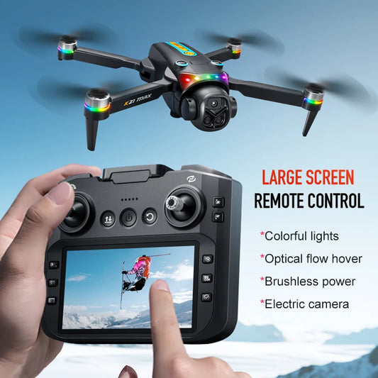 K21MAX FPV Drone With 4.3 Screen Optical Flow Auto Return