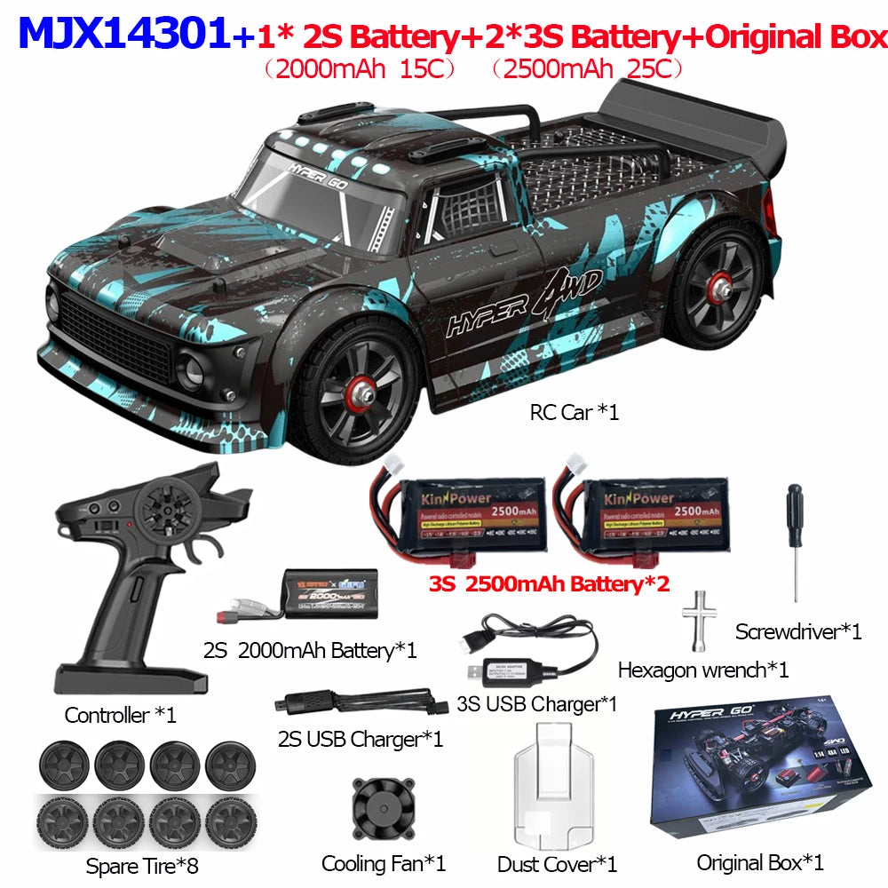 Jyscend Hyper Go Brushless 4WD Remote Control RC Car