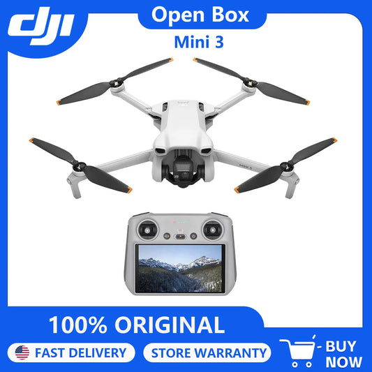 DJI Mini 3 Drone With RC2 Controller And Premium 4K Camera