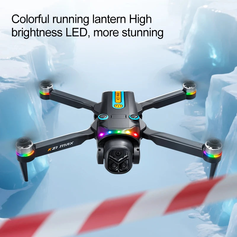 K21MAX FPV Drone With 4.3 Screen Optical Flow Auto Return