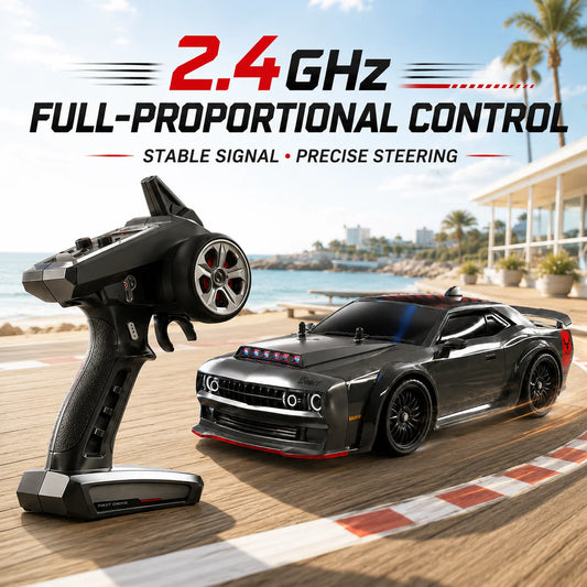 ZNLYRION 4WD Brushless RC Drift Racing Car LED Lights