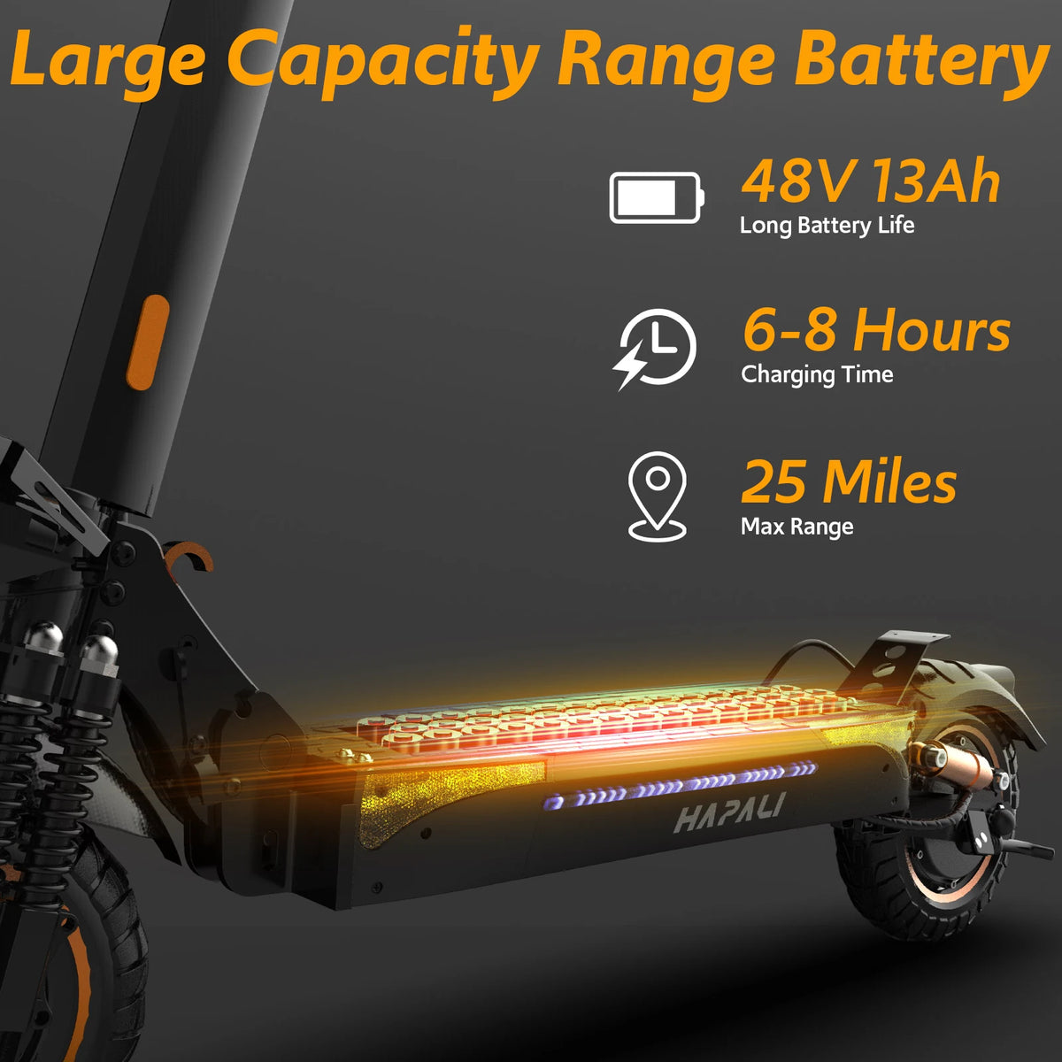 Osboo Off Road Electric Scooter With 1200W Dual Suspension