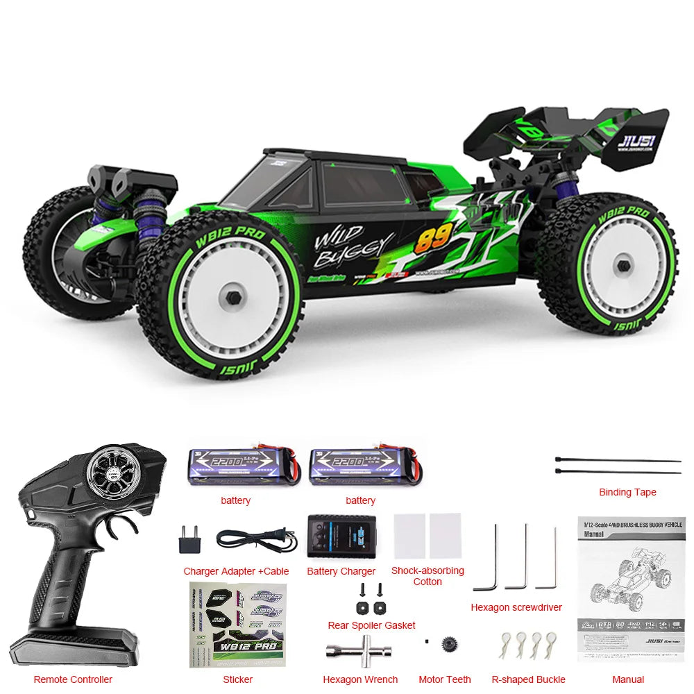 Jiusi Wb12 Pro Brushless High Speed Off Road Rc Car